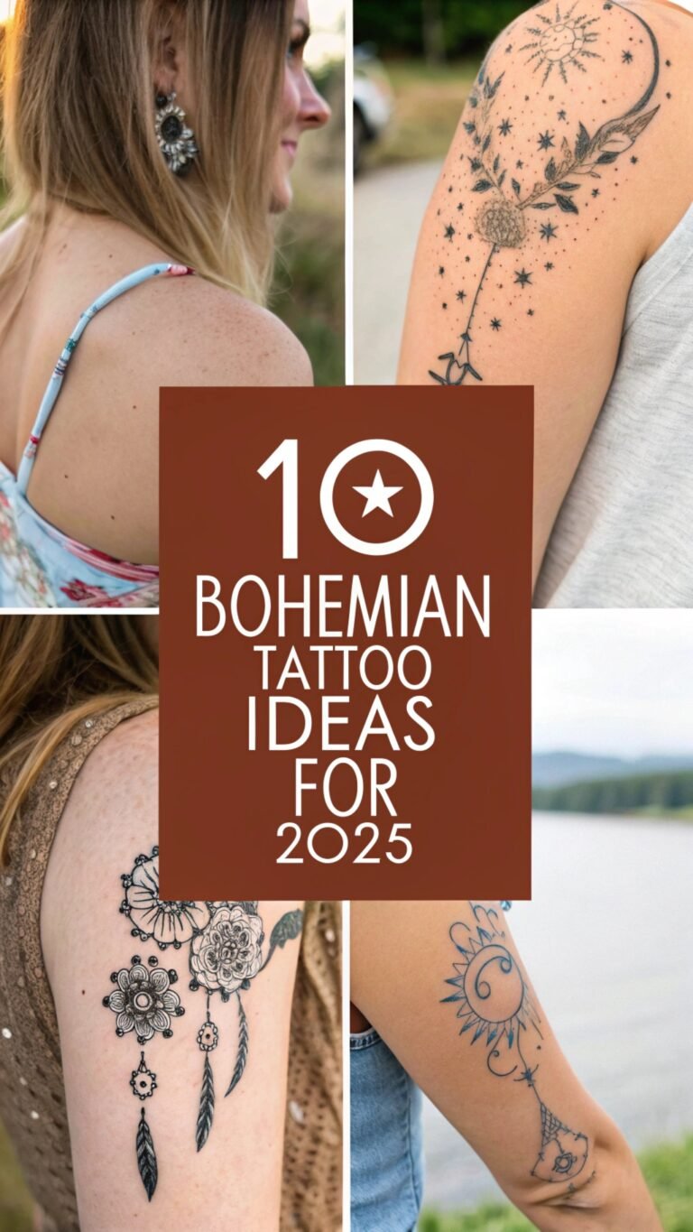 10 Bohemian Tattoo Ideas for the Adventurous in 2025