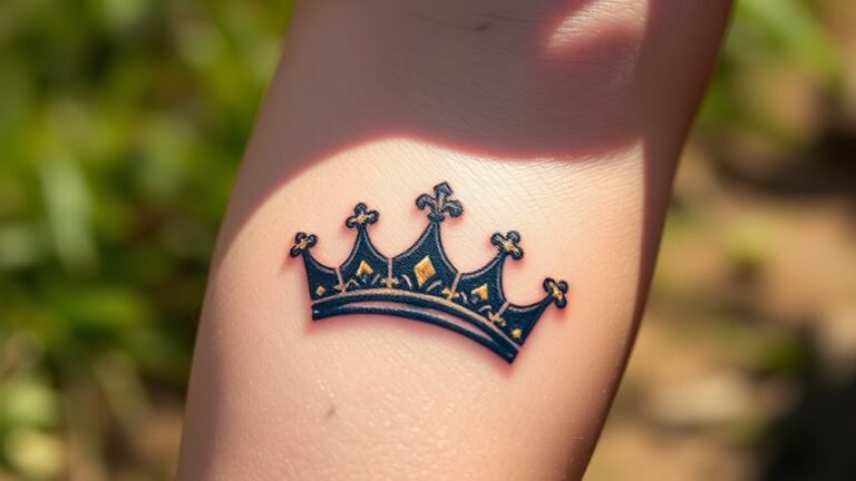 crown tattoo significance explained