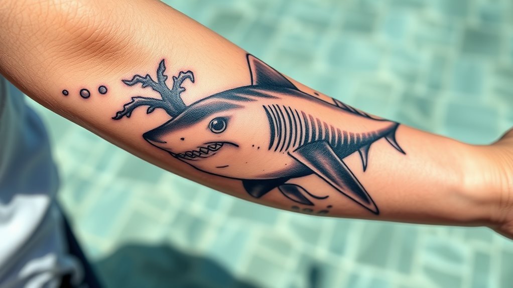 hammerhead shark tattoo symbolism