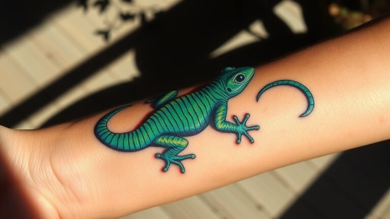 lizard tattoo significance explained