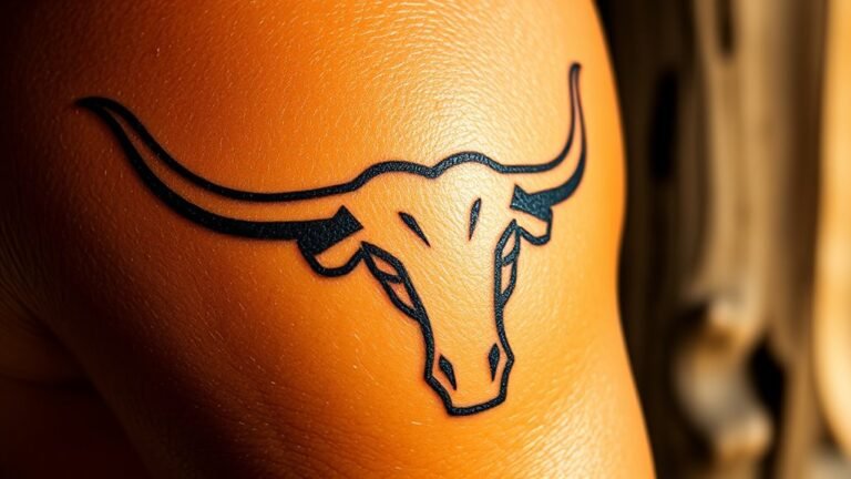 longhorn tattoo significance explained