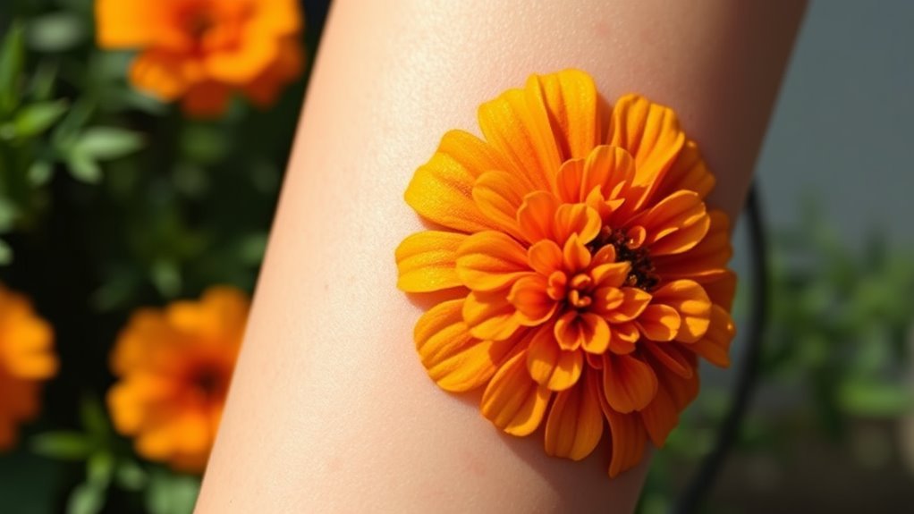 marigold tattoo significance explained