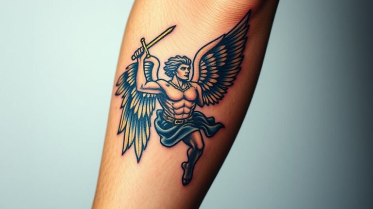 michael archangel tattoo symbolism