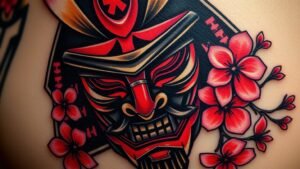 Samurai Mask Tattoo Meaning and Symbolism - Tattoo Art