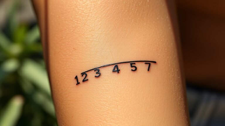 tally mark tattoo significance